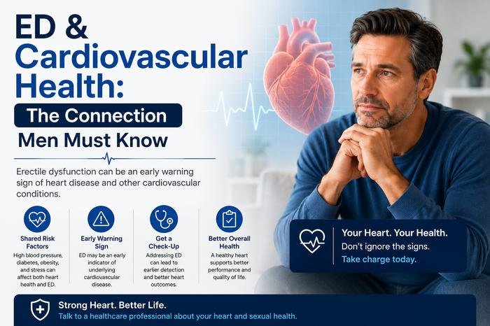 ED & Cardiovascular Health: The Connection Men Must Know