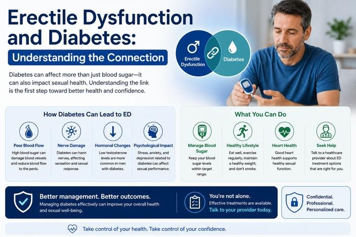 Erectile Dysfunction and Diabetes: Understanding the Connection